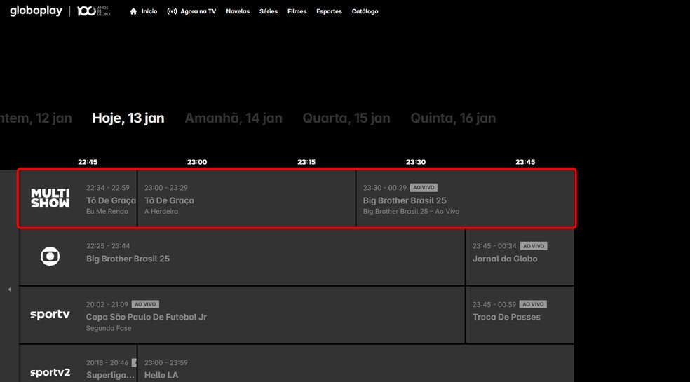 Dias da Semana com Transmissão Ao Vivo: O Que Esperar - inspiração 1