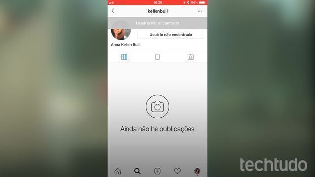 O perfil que desapareceu misteriosamente - inspiração 1