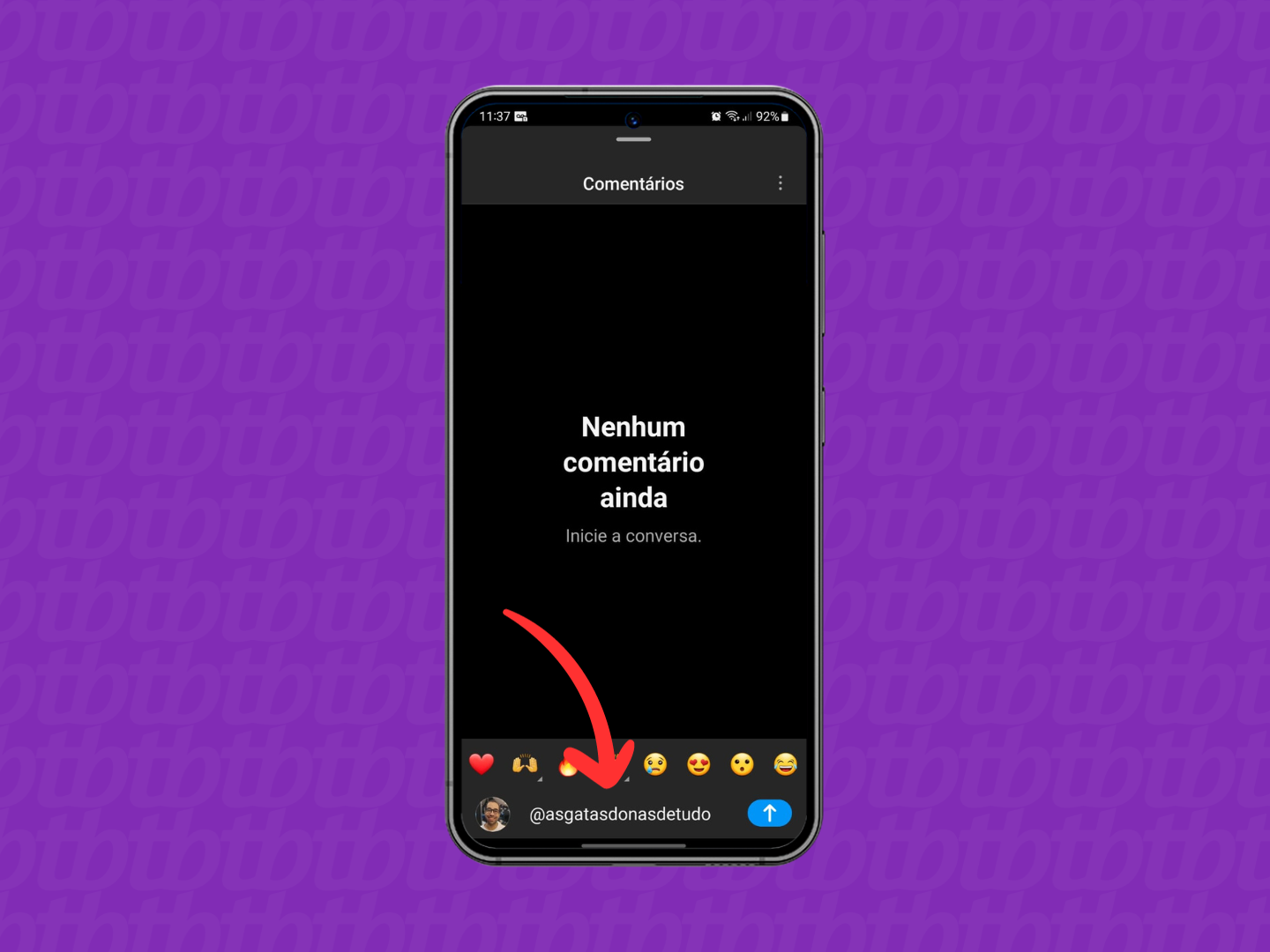 O perfil que desapareceu misteriosamente - inspiração 2