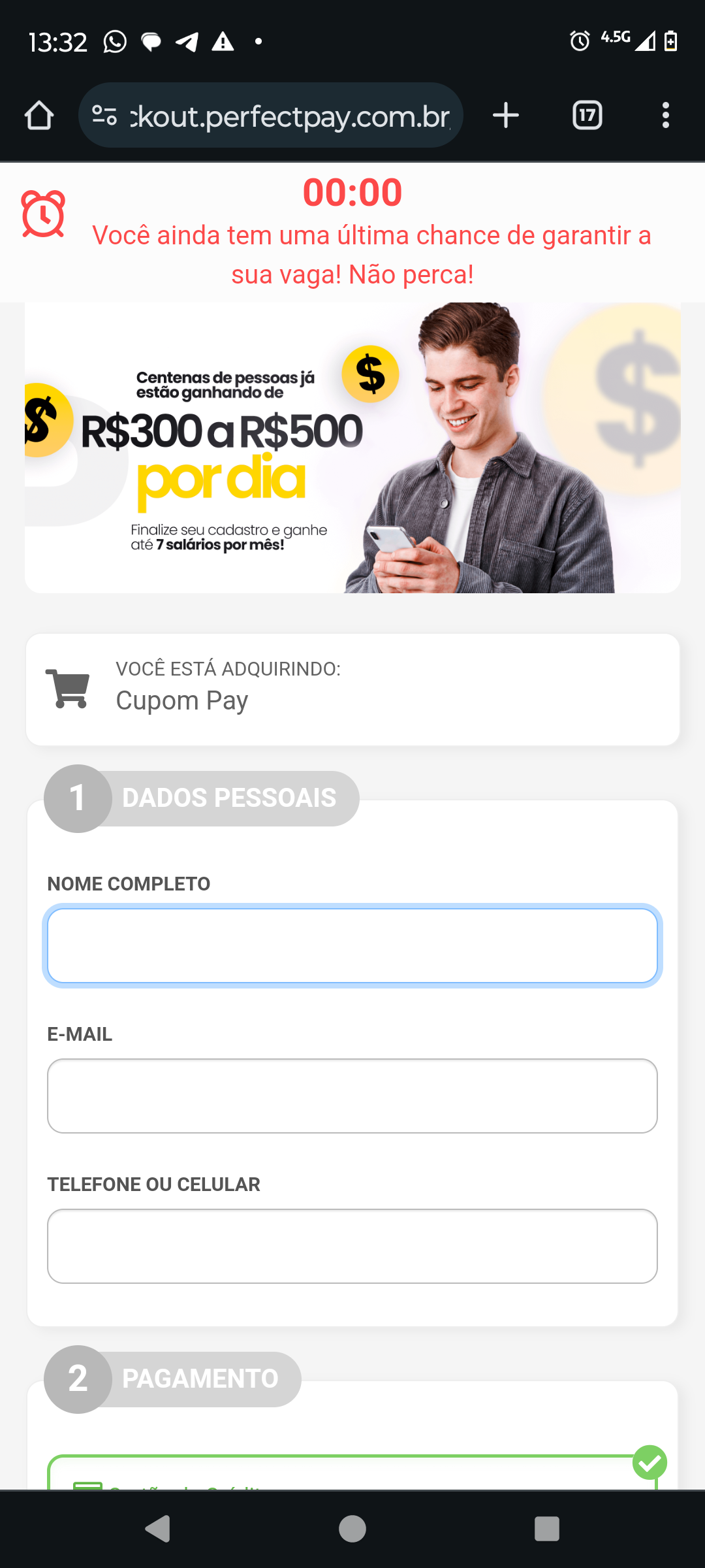 O Que Fazer se Você Cair em um Golpe - inspiração 1