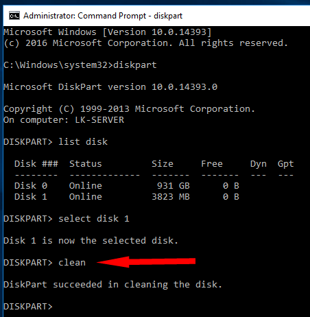 Limpando o Disco: Removendo Partições e Dados Antigos - inspiração 2