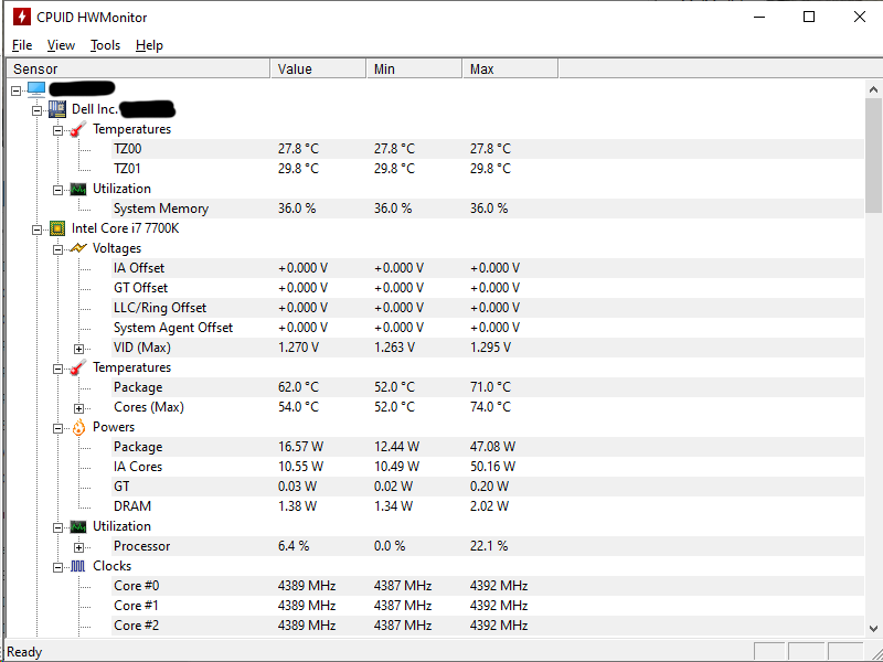 Como Ler os Dados Apresentados no HWMonitor - inspiração 1
