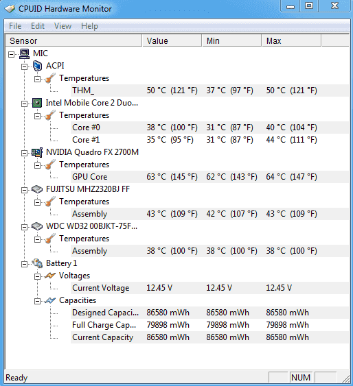 Como Ler os Dados Apresentados no HWMonitor - inspiração 2