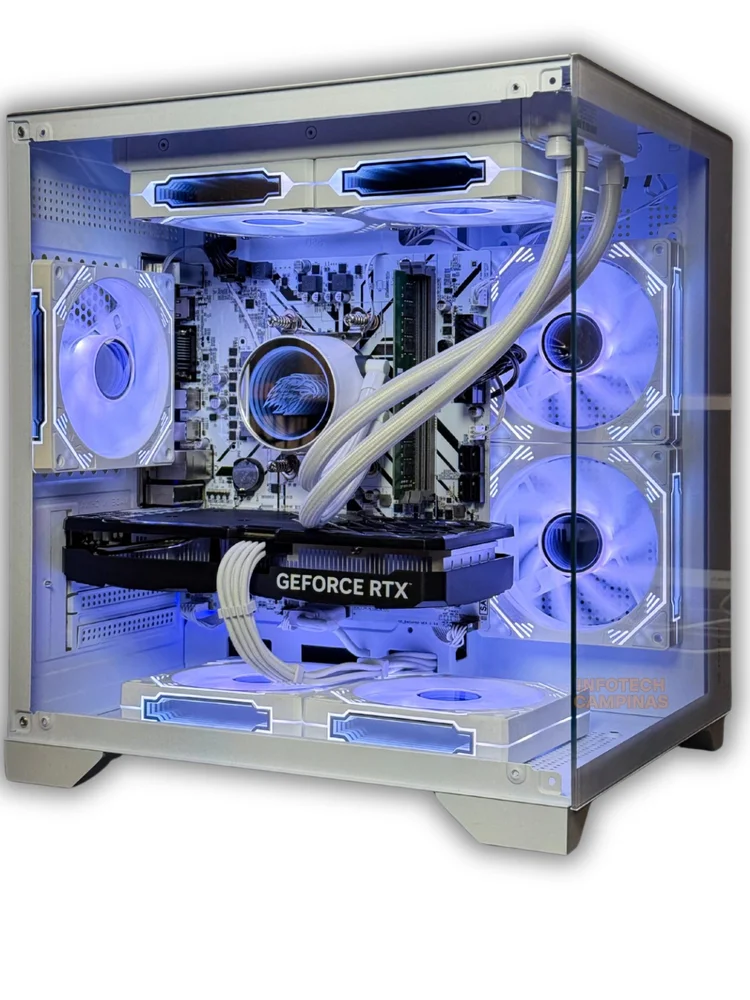 Sistema de Refrigeração Branco: Frescor e Beleza em Harmonia - inspiração 1