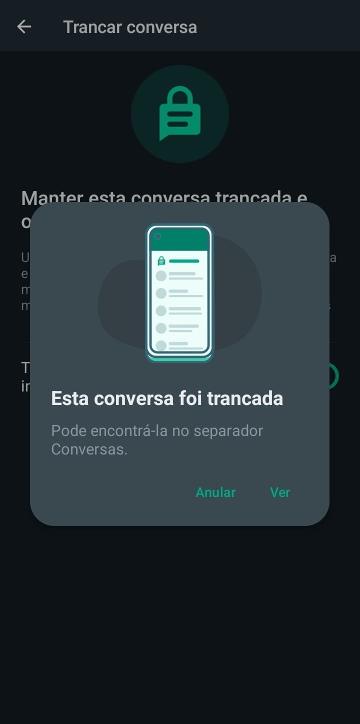 Diferenças Cruciais: Trancar Conversa vs. Arquivar no WhatsApp - inspiração 1