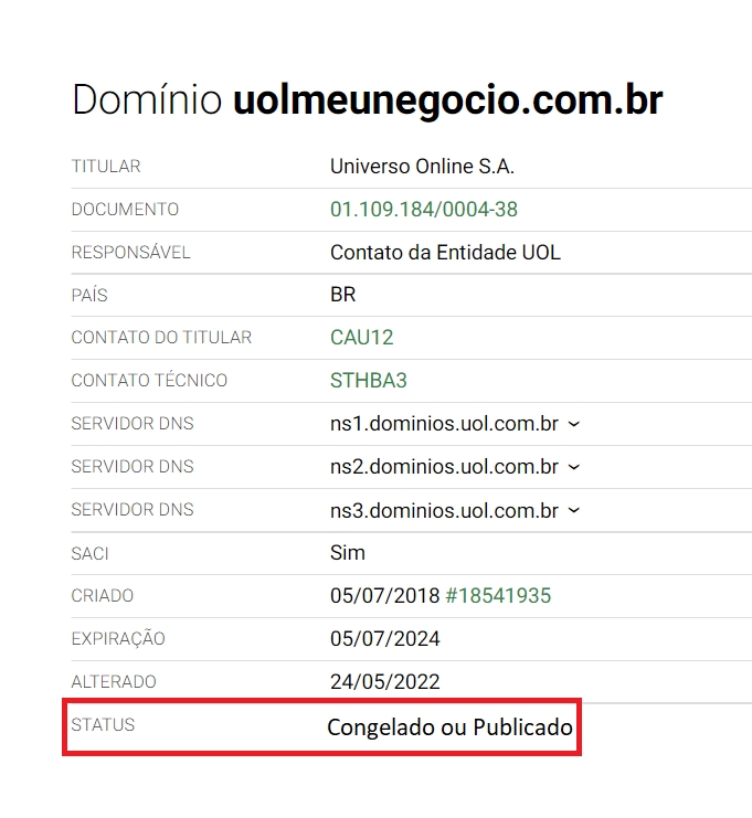 Renovação e gerenciamento do seu domínio .br - inspiração 2