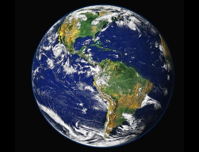 As Maravilhas Geográficas Capturadas do Espaço - inspiração 1