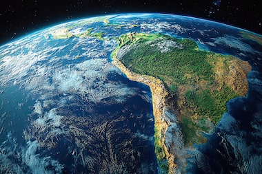 A Dança das Nuvens e Padrões Climáticos Vistos de Cima - inspiração 1