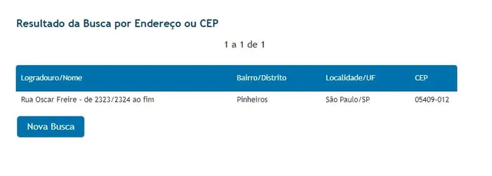 Aplicativos que facilitam a consulta do seu CEP - inspiração 2