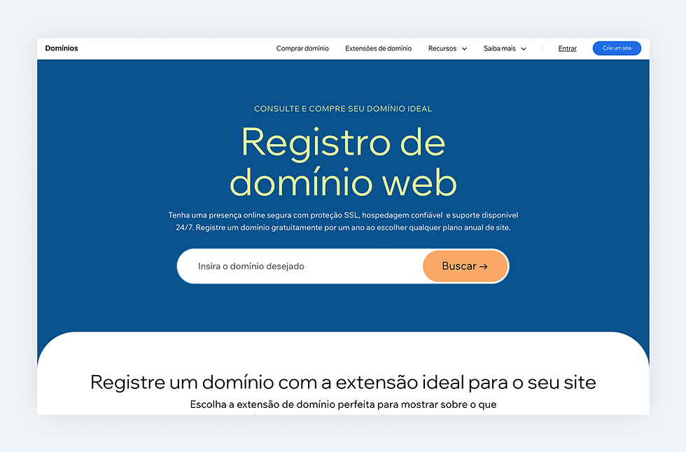 Tipos de Domínio: TLDs Populares vs. Nicho - inspiração 1