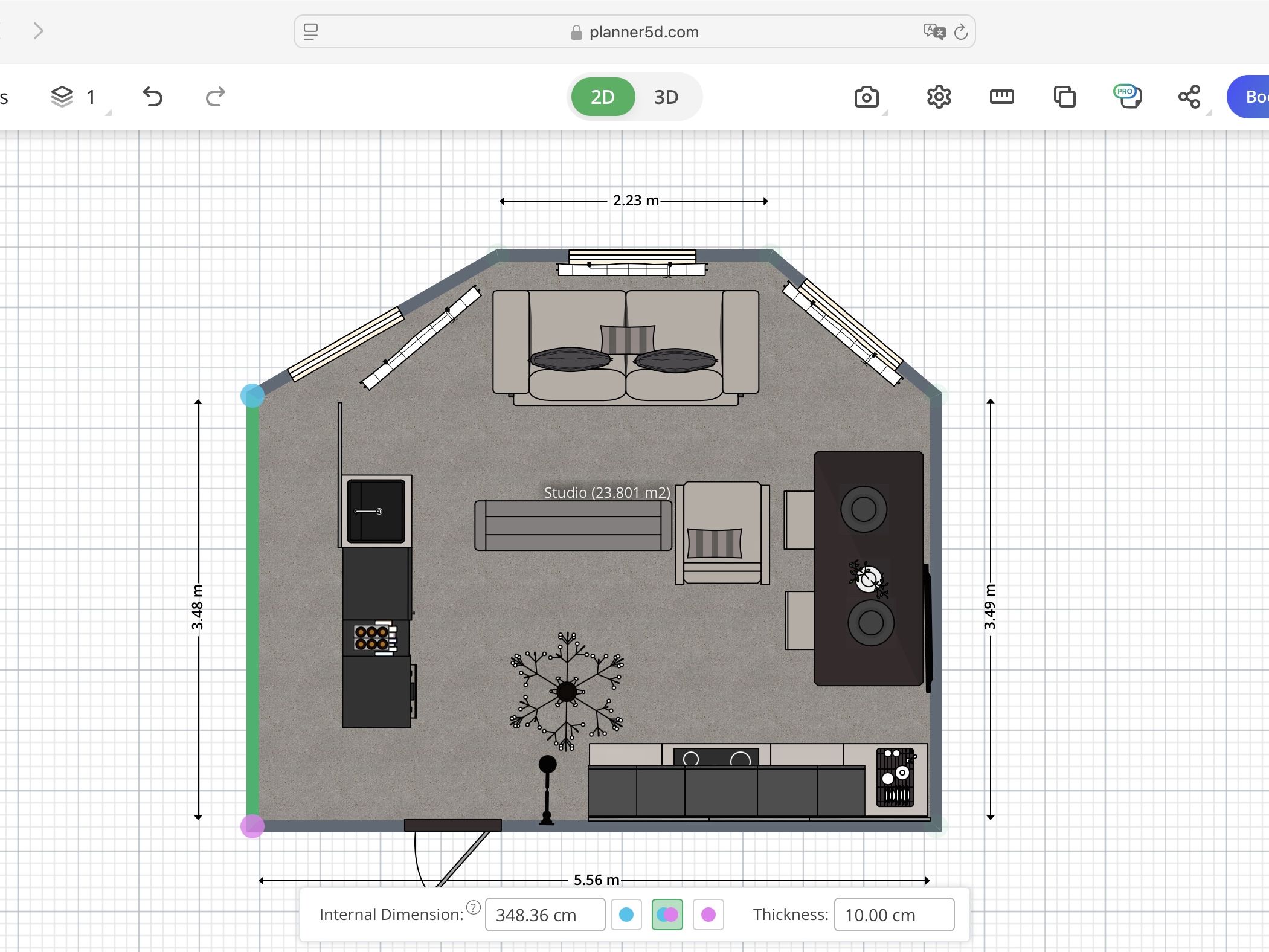Explorando os Recursos de IA do Planner 5D