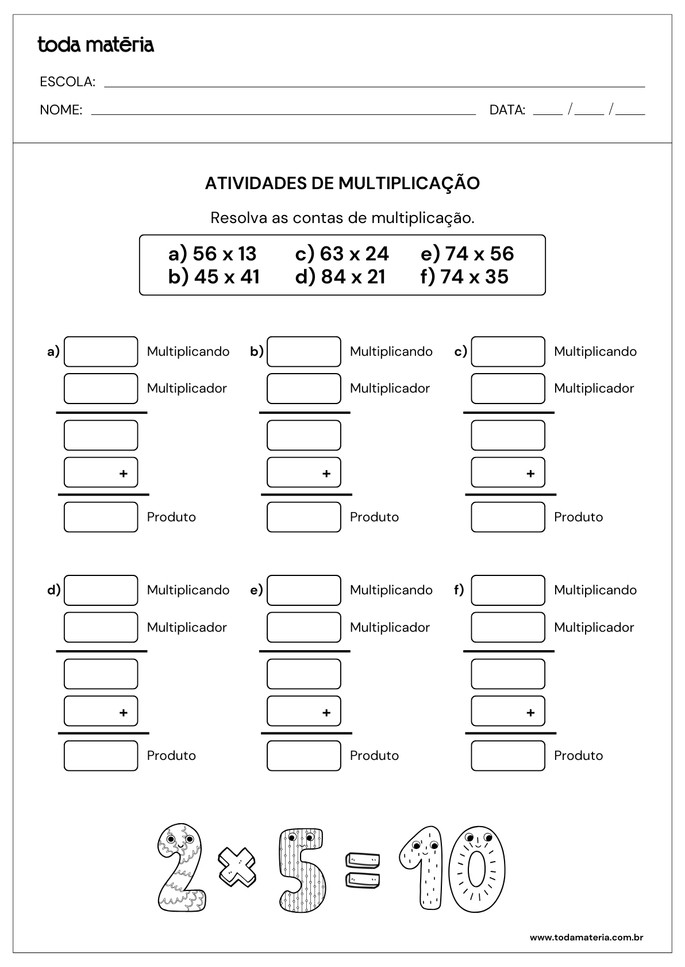 Guia Completo: Propriedades da Multiplicação para o 6º Ano