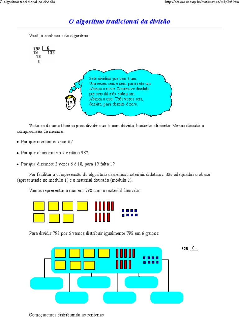 Entendendo a Divisão por Dois Algarismos