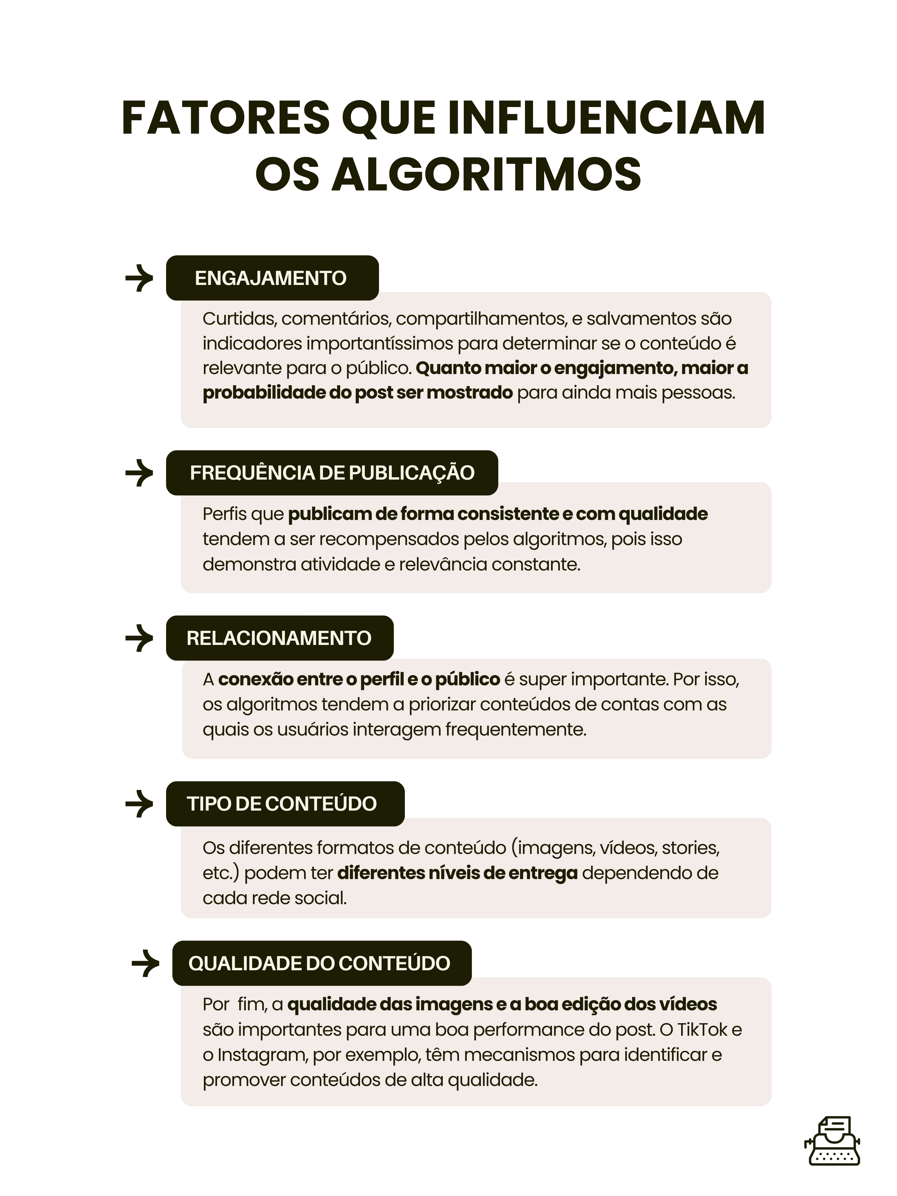 algoritmo nas redes sociais