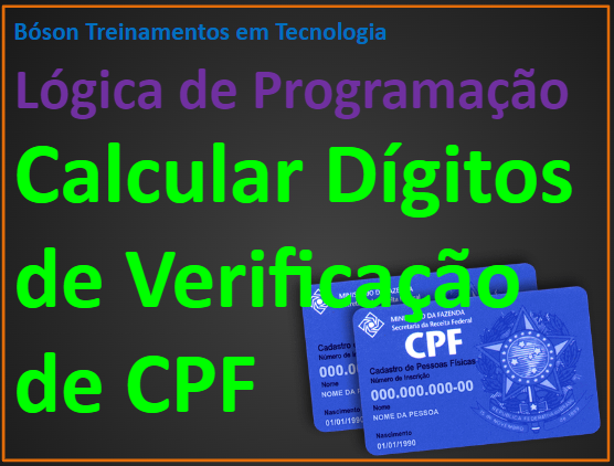 algoritmo validar cpf