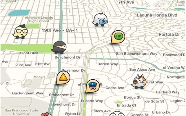 teoria de grafos waze