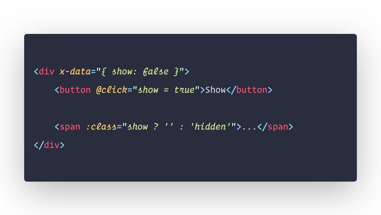 alpinejs um framework js minimalista