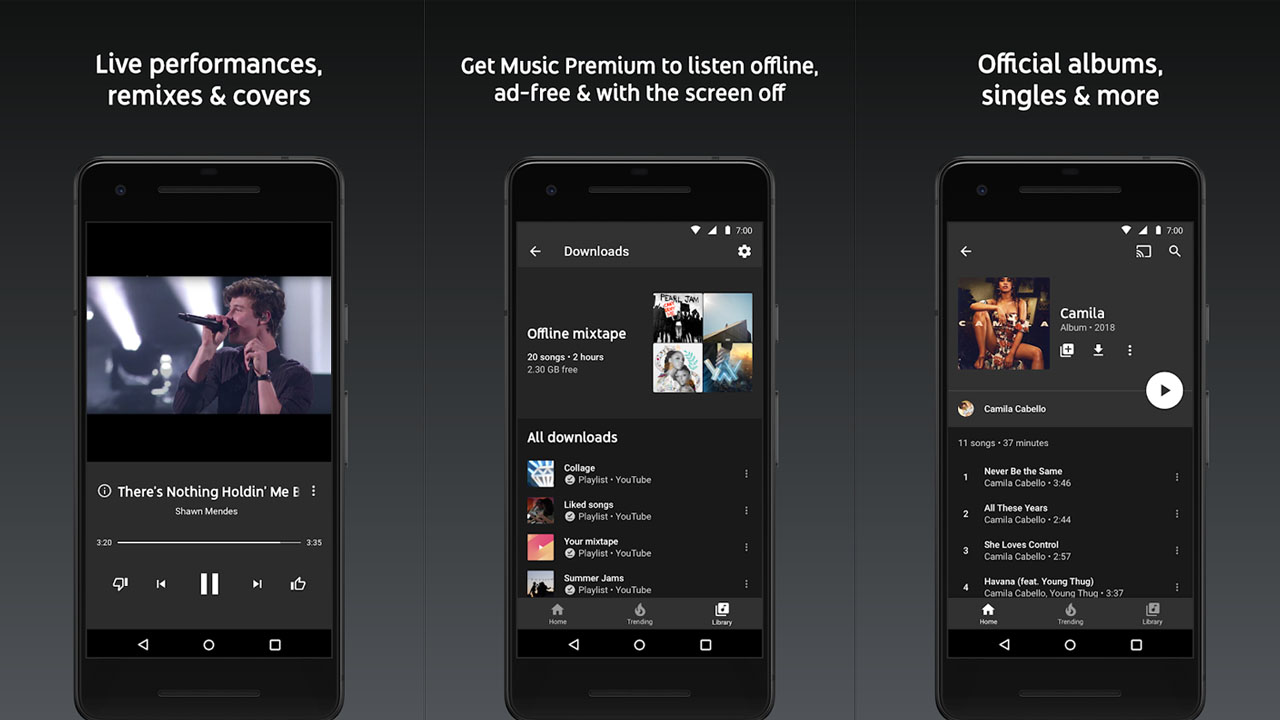 aplicativo para baixar as músicas