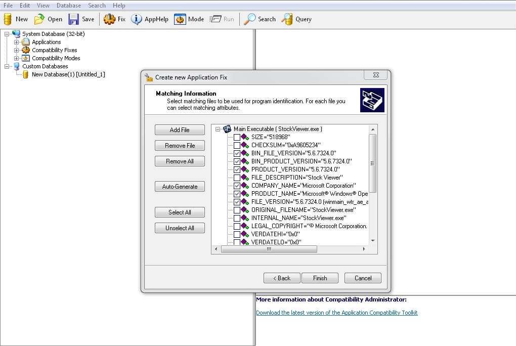 erros comuns ao usar application compatibility toolkit