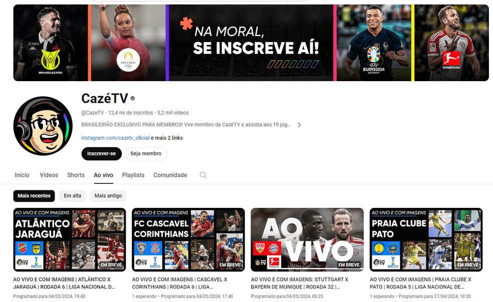 assistir jogos online grátis