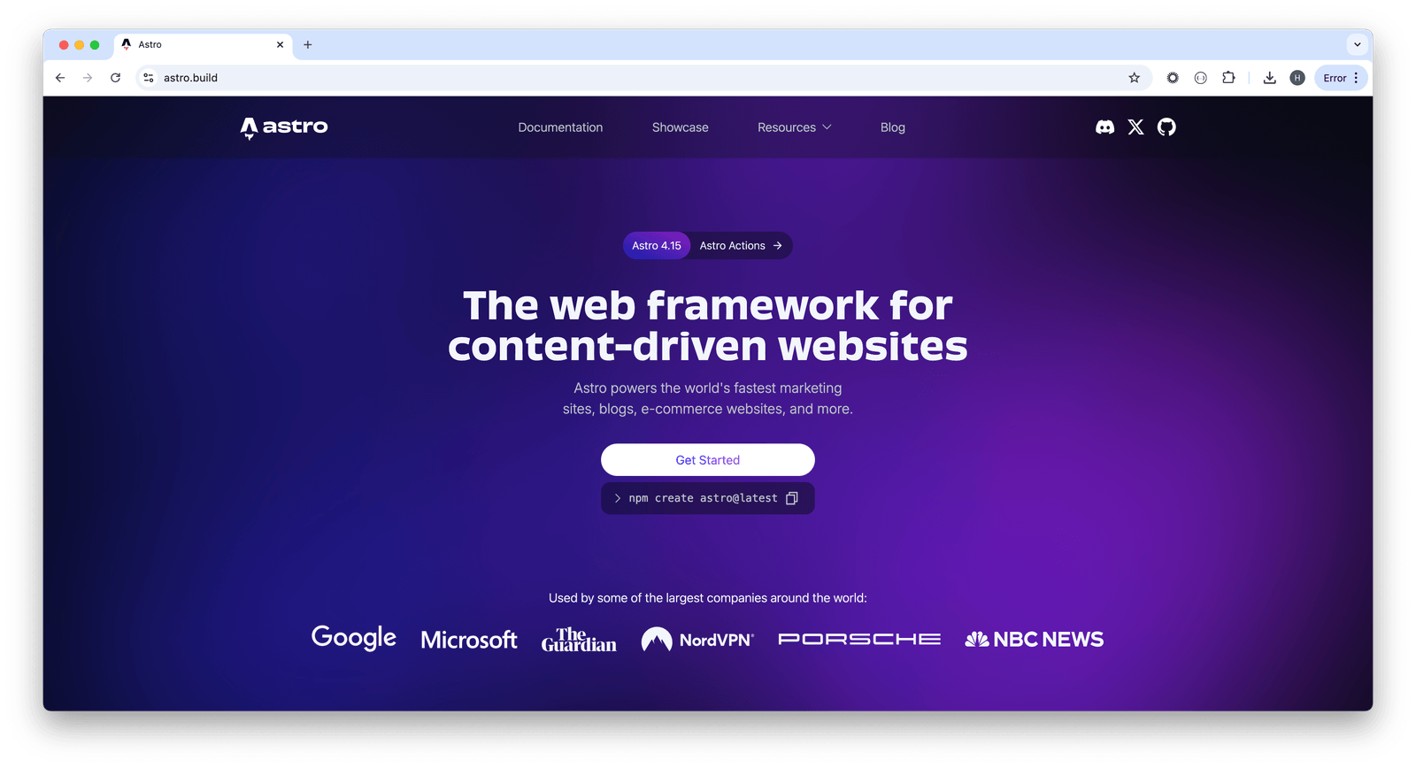 framework para sites de conteúdo