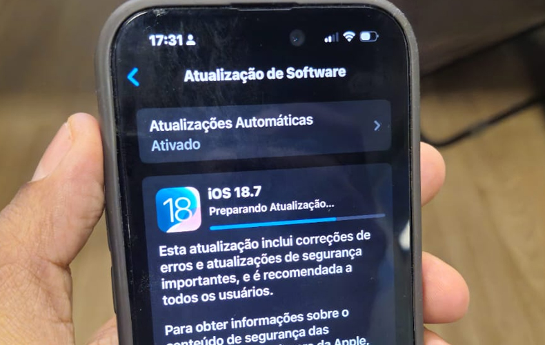 Solução para iPhone sem espaço para atualizar