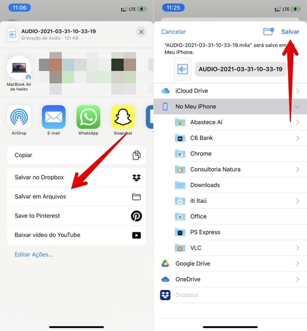 como baixar áudio de vídeo do youtube