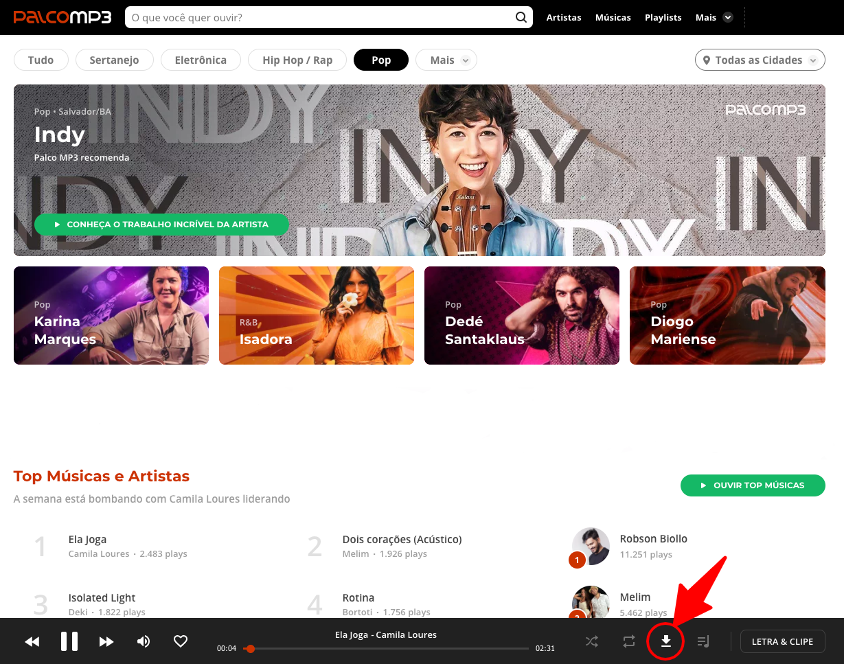 Artistas independentes para descobrir no Palco MP3