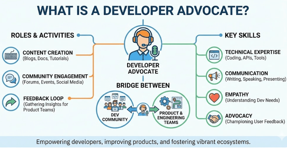 carreira de developer advocate