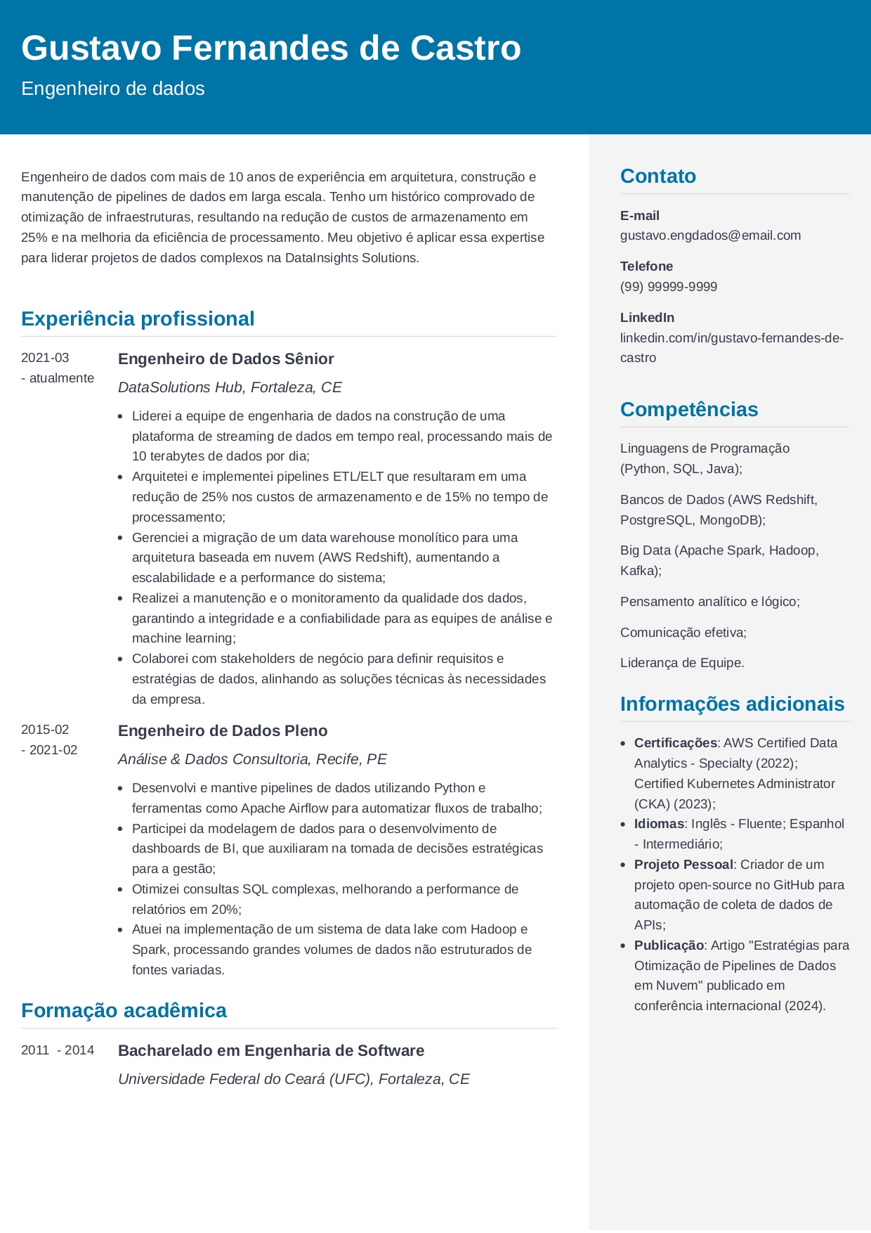 melhores faculdades para engenharia de dados