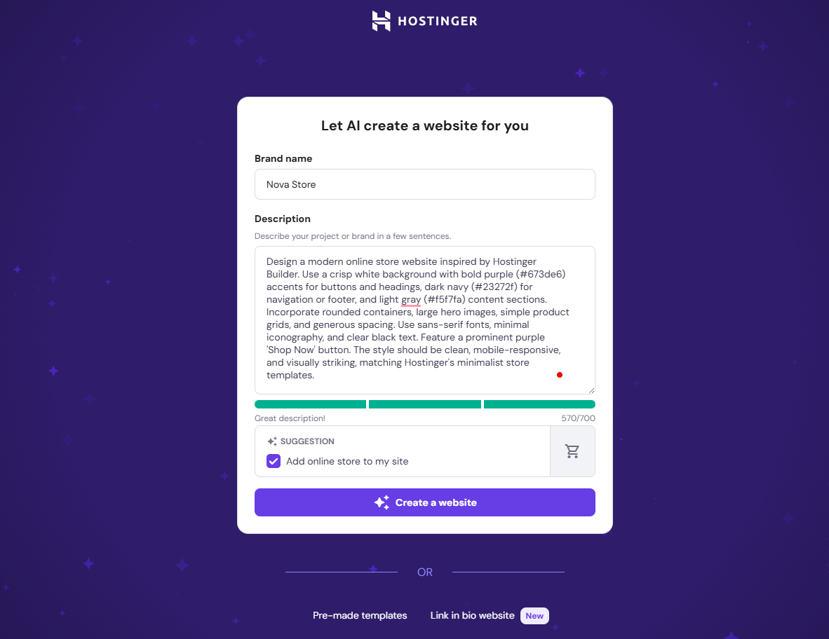 Configurando o controle de acesso por país na Hostinger CDN