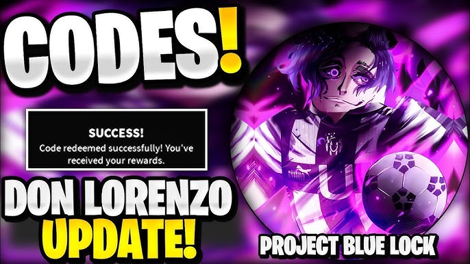 codes project blue lock