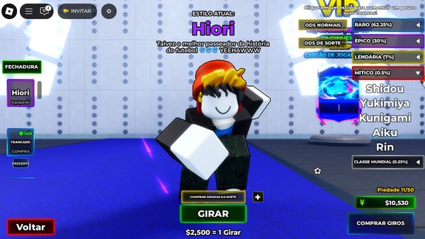 código blue lock rivals atualizado