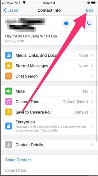 Como atualizar a lista de contatos no WhatsApp