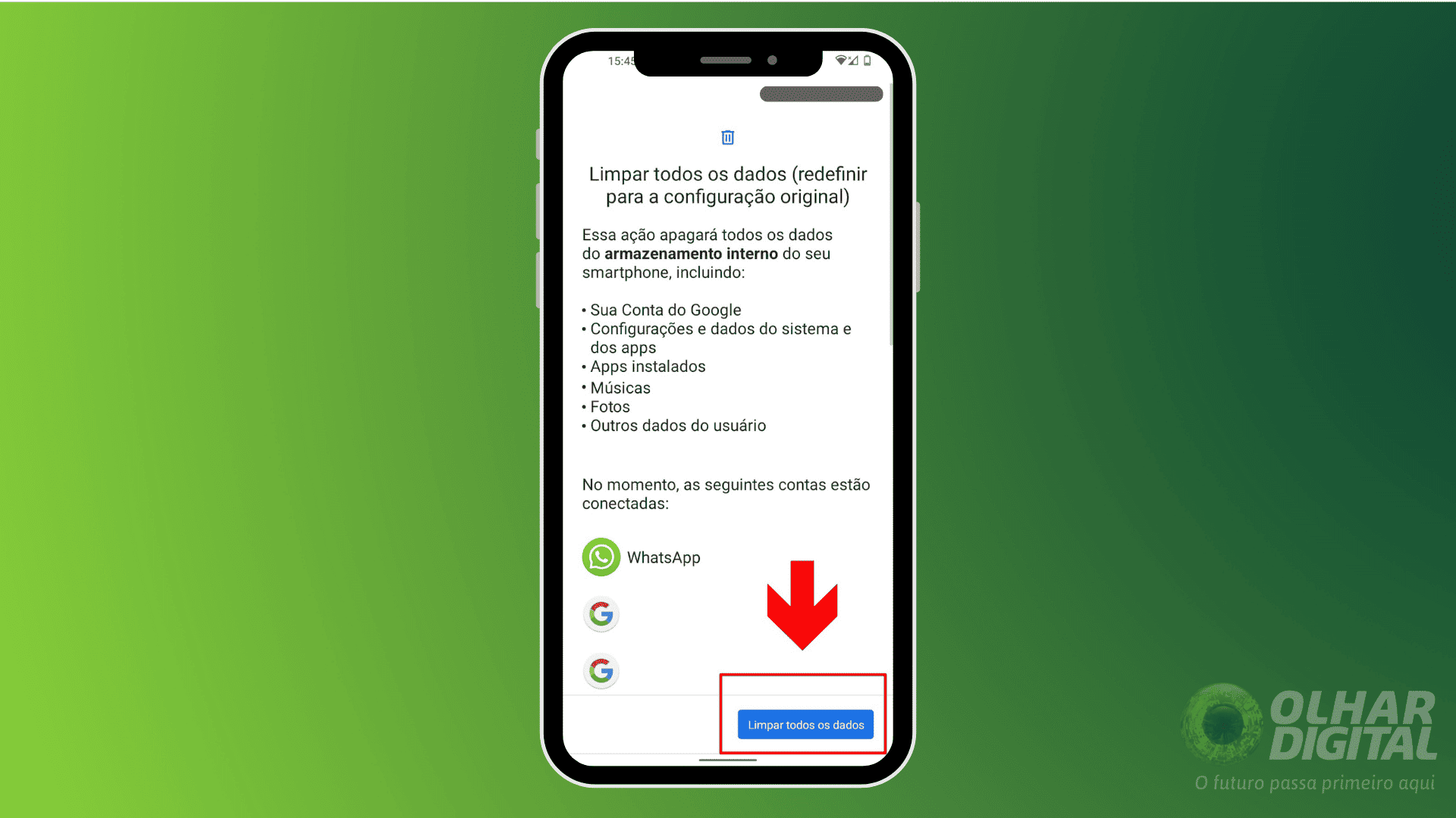 como formatar um celular motorola