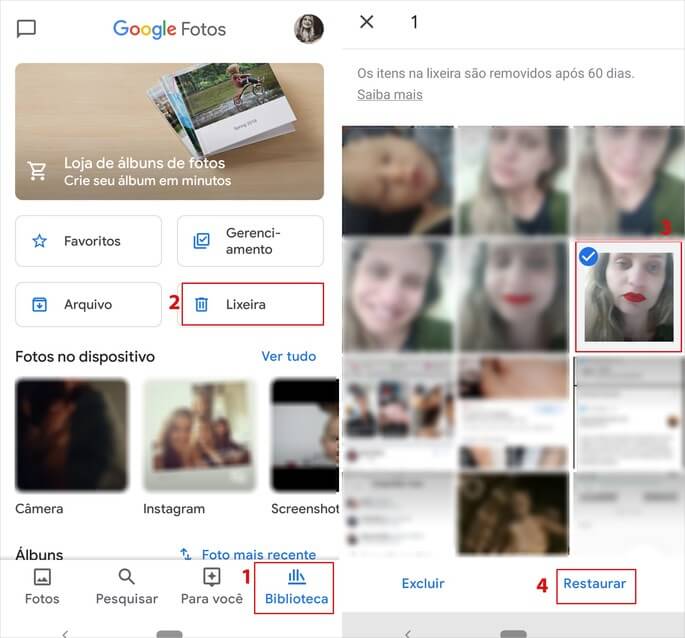 O que fazer quando a lixeira do computador é esvaziada?