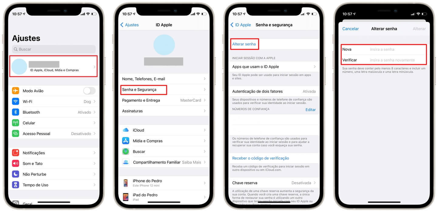 Como recuperar sua senha do iCloud em 5 minutos