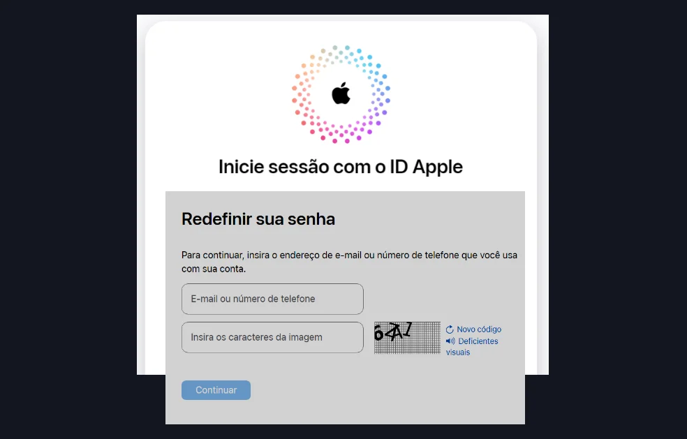 O que fazer se você esquecer sua senha do iCloud
