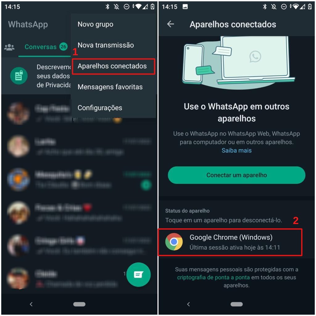 Como ativar a confirmação em duas etapas no WhatsApp