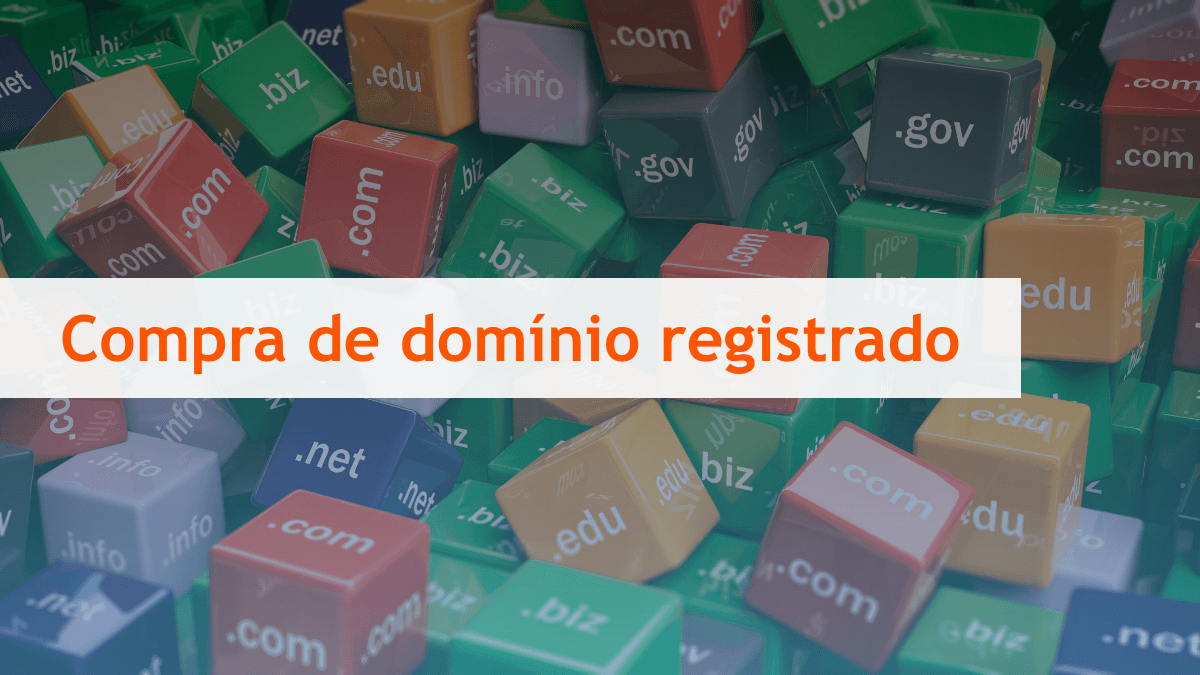 adquirir domínio registrado