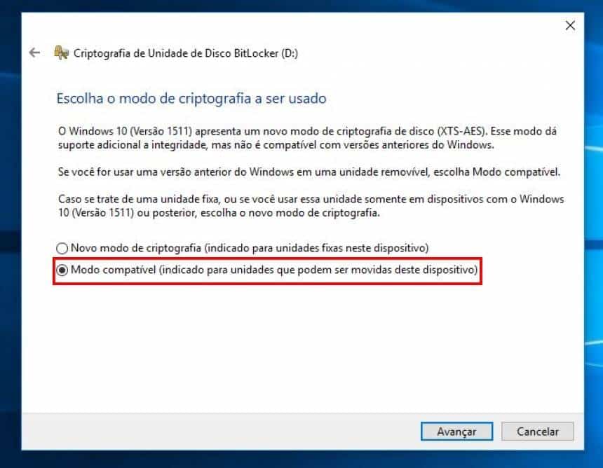 criptografia disco bitlocker windows 2026