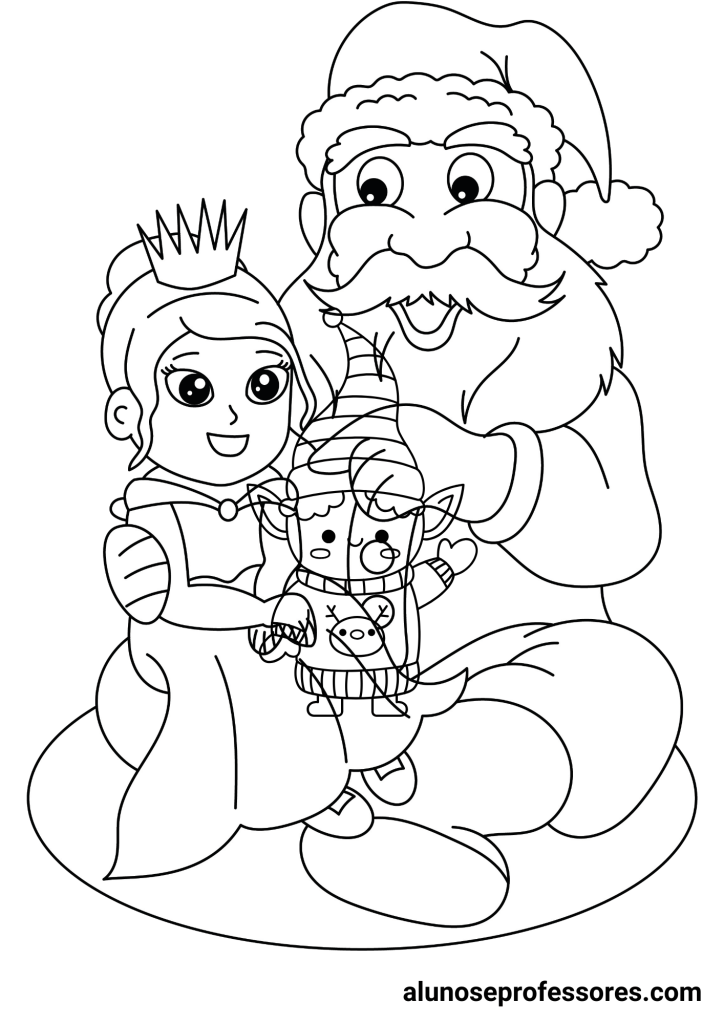 Guia Completo de Desenhos de Natal para Imprimir e Colorir