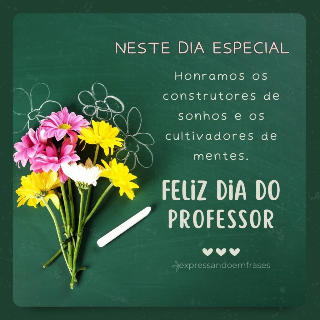 frases de agradecimento para professores