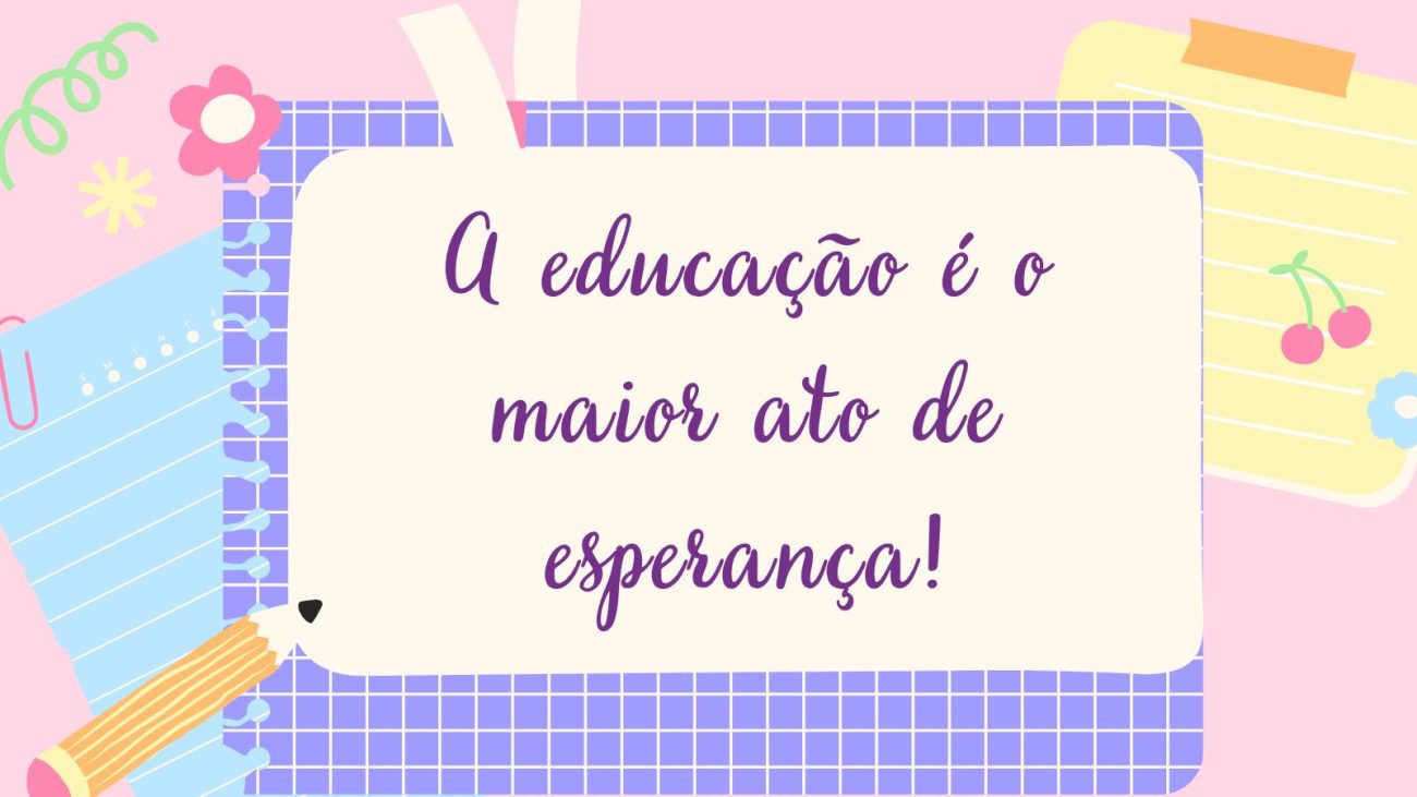 mensagem dia do professor para redes sociais