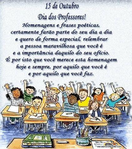 frase dia do professor inspiração
