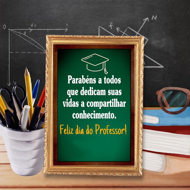 mensagem dia do professor para redes sociais