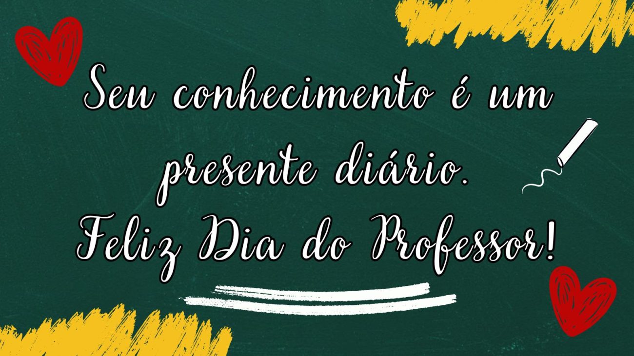 dia dos professores mensagem