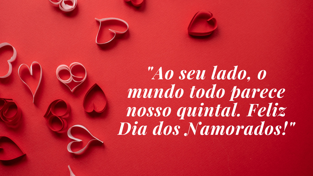 mensagens dia dos namorados para namorado recém-começado