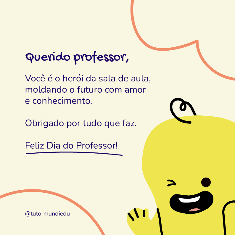 dias dos professores mensagem