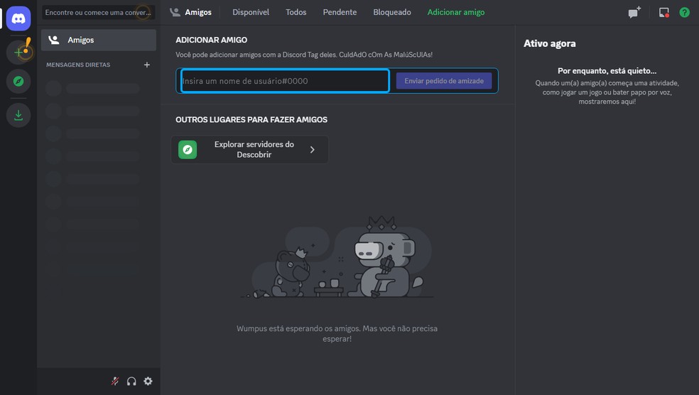 Dicas para usar o Discord no celular sem o app